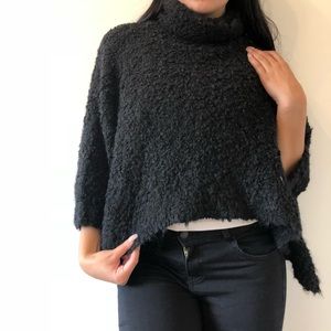 Zara Black Turtleneck Sweater